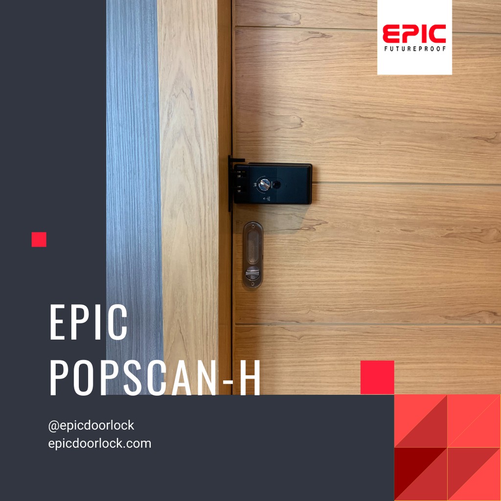 epic-door-lock-รุ่น-popscan-h-กลอนดิจิตอล-พร้อมบริการติดตั้งฟรี-ในเขตกทม