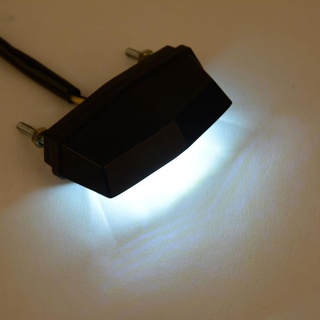 ไฟท้าย LED ขนาดเล็ก สีดํา สําหรับรถจักรยานยนต์