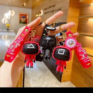 ภาพขนาดย่อของภาพหน้าปกสินค้าพวงกุญแจจี้ตุ๊กตาหมึกหมึก 3D สําหรับตกแต่งกระเป๋าเป้สะพายหลังของขวัญ จากร้าน happybabymall.th บน Shopee