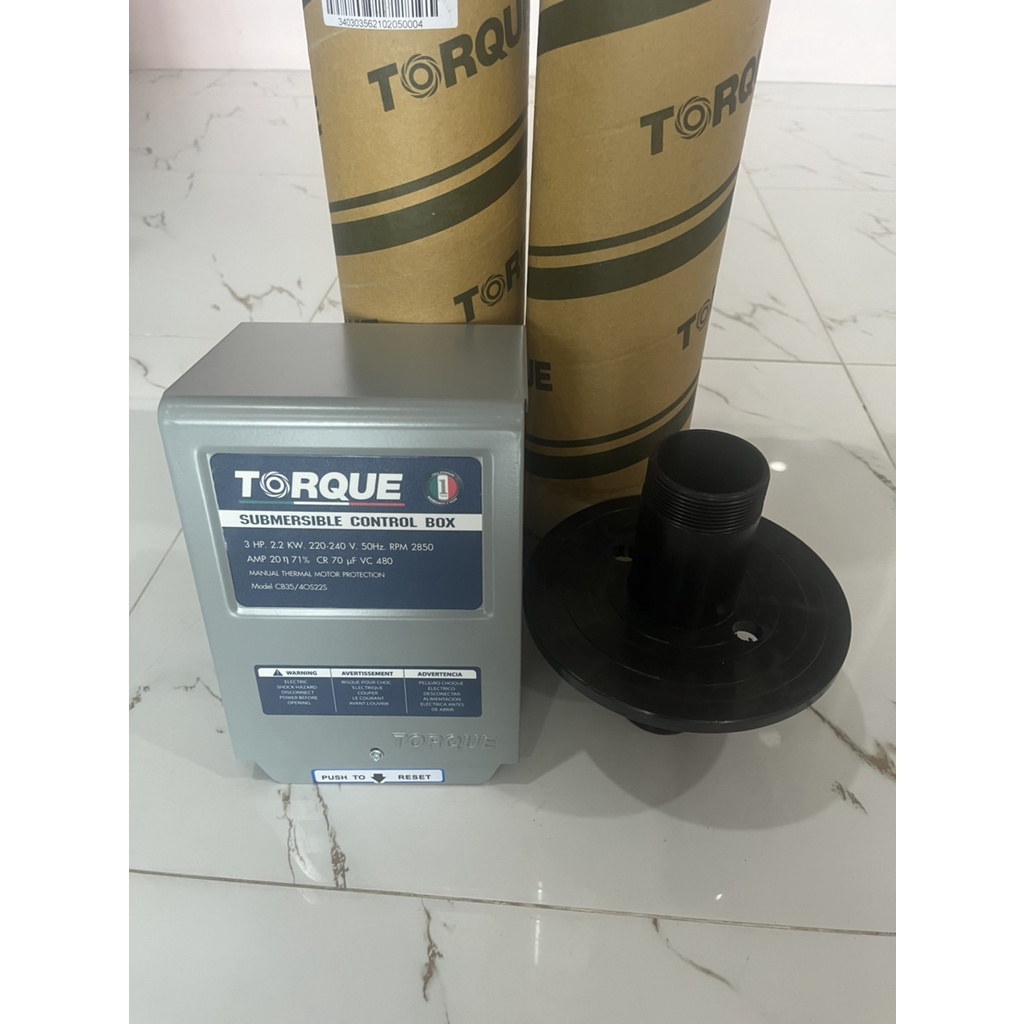 torque-ปั๊มบาดาล-รุ่นtq-sp-16bh08-4-2นิ้ว-3hp-8ใบ-220v-ฝาบ่อ-กล่องคอนโทรล-ปั๊มบาดาล