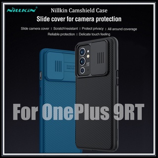 Nillkin เคสโทรศัพท์มือถือ สำหรับ Oneplus 9RT 5G Case Camshield กับ แบบสไลด์ กันกล้อง PC หรูหรา สีดำ สีฟ้า แข็ง ปลอก