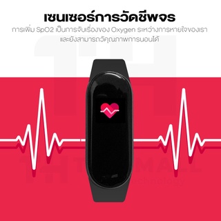 ภาพขนาดย่อของภาพหน้าปกสินค้าXiaomi Mi Band 6 / 7 SpO2 สายรัดข้อมืออัจฉริยะ Smart Watch band6 mi6 จากร้าน thaimall บน Shopee ภาพที่ 4