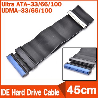 สายแพ สำหรับต่อ Hardisk IDE Hard Drive Cable Ultra ATA-33/66/100-UDMA-33/66/100 2 Device, IDC 40 (80 Conductor), 45cm