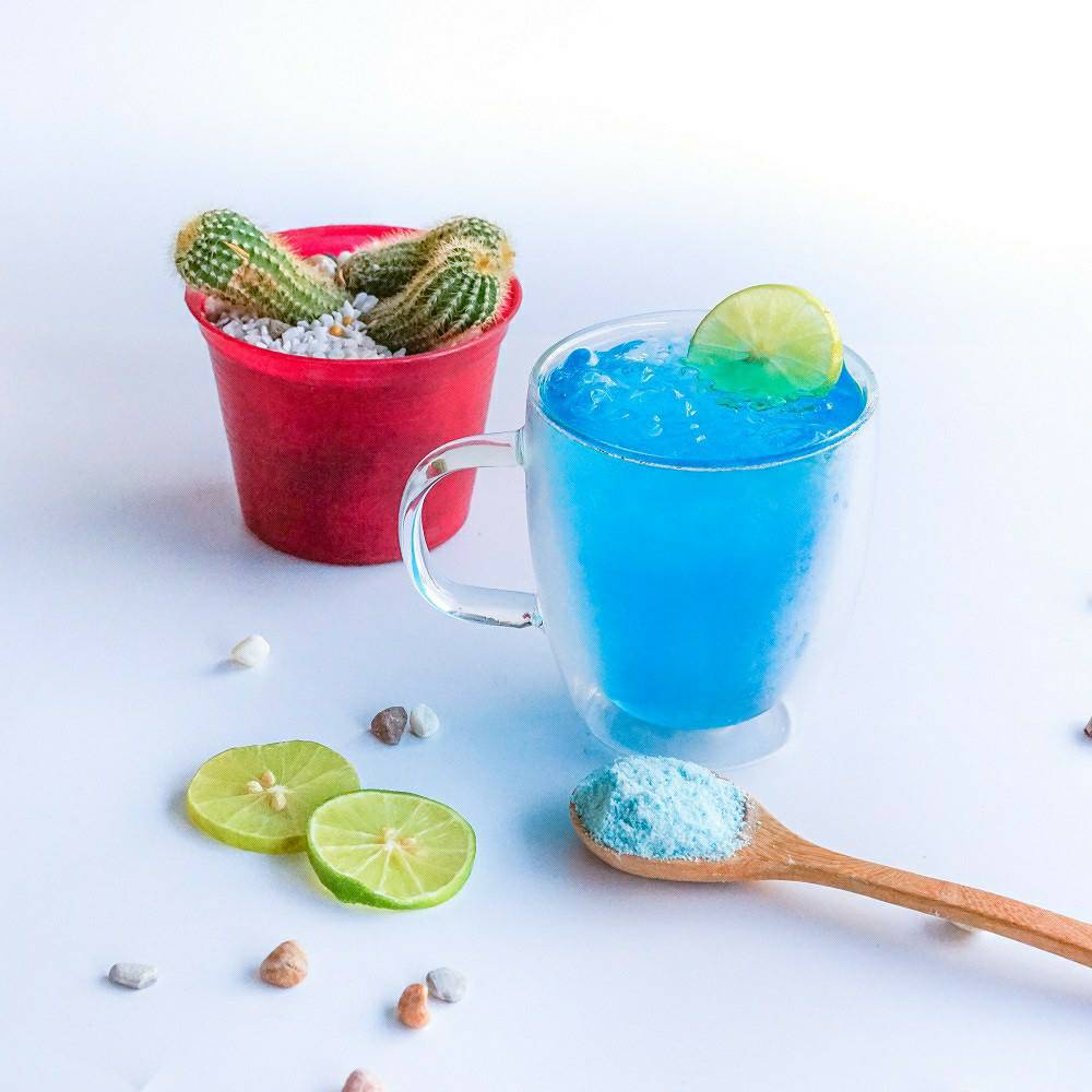 ผงน้ำบูลฮาวาย-blue-hawaii-powder-drink-น้ำสมุนไพรน้ำผลไม้แบบผง-500กร้ม