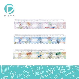 DILOK ไม้บรรทัด 15 CM #R032