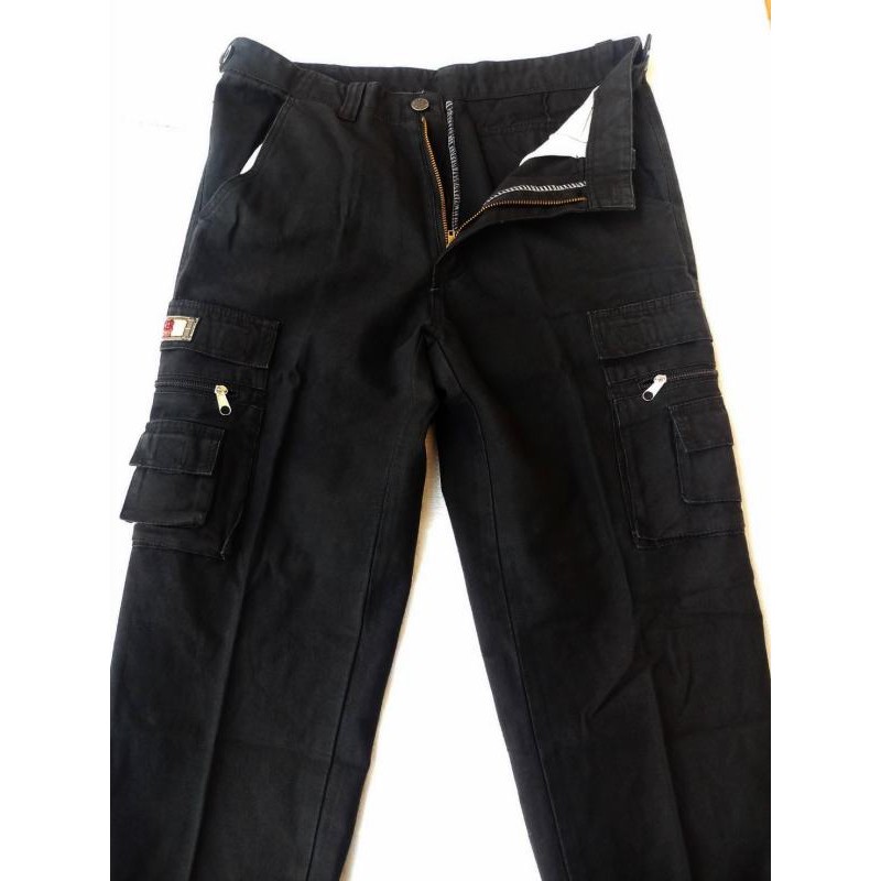 กางเกงคาร์โก-กางเกงคาร์โก้ชาย-กางเกงขายาวหลายกระเป๋า-เป้าแบบซิบ-กางเกงคาร์โกฟอกนุ่ม-กางเกงแฟชั่นขายาวหลายกระเป๋า