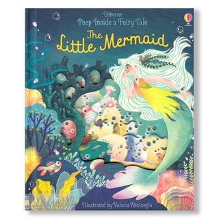 DKTODAY หนังสือ USBORNE PEEP INSIDE A FAIRY TALE:THE LITTLE MERMAID (AGE 3+)