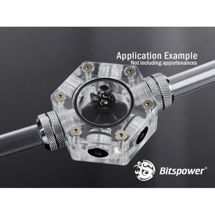 bitspower-hexagon-flow-indictor