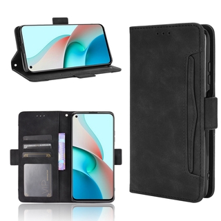 Multi-Card Slots Casing Xiaomi Redmi Note 9T 5G Wallet Case PU Leather Magnetic Buckle Flip Cover