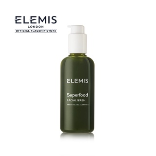 สินค้า Elemis Superfood Facial Wash 200 ml. เอเลมิส ซุปเปอร์ฟู้ด เฟเชียล วอช (ทำความสะอาดผิวหน้า, กระจ่างใส, สดชื่น, ถนอมผิว)