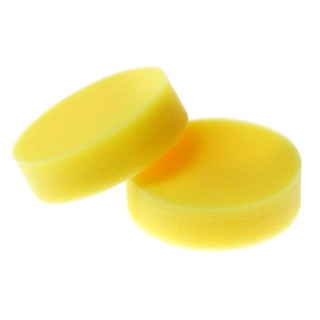 สินค้า ฟองน้ำกลมเหลืองแบบหนา ขนาด 4\" - Wax Applicator