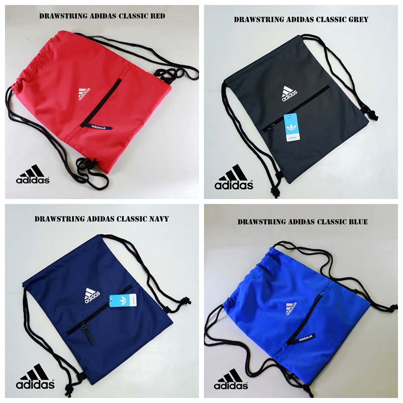 ADIDAS CLASSIC Drawstring Bag | Shopee Thailand