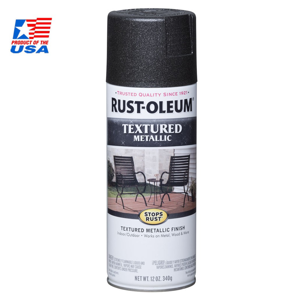 rust-oleum-textured-metallic-rust-protection-สีสเปร์ย-กันสนิม-เมทัลลิค-ชนิดเกล็ดละเอียด