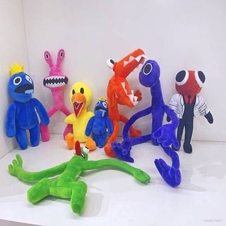สินค้า ของเล่นตุ๊กตา Roblox Rainbow Friends ขนาดใหญ่ สีฟ้า สีเขียว สีม่วง สีเหลือง สีแดง สําหรับเด็ก ตกแต่งบ้าน