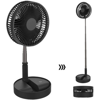 ภาพหน้าปกสินค้าพัดลม USB Desktop Fan พัดลมไฟฟ้า แบบพกพาพับได้ พัดลมตั้งโต๊ะ ยืดหดได้ พัดลมชาจเก็บไฟ พัดลมพก พัดลมมินิ ที่เกี่ยวข้อง