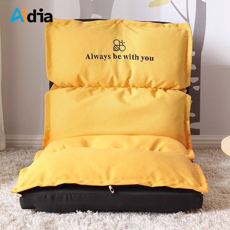 aidia-2สี-เบาะนั่งสไตล์ญี่ปุ่น-ปรับเอนนอนได้-w60xl66xh66-cm-เบาะนั่งพื้น-เก้าอี้ญี่ปุ่น-เบาะรองนั่ง-cosy-seat-cushion