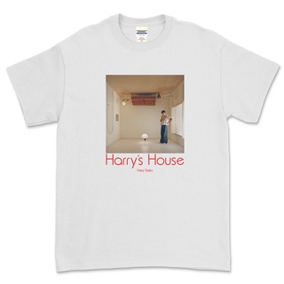 เสื้อยืดวินเทจเสื้อยืดแขนสั้น พิมพ์ลาย HARRY STYLES HARRY HOUSES-4XL