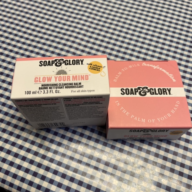Soap & Glory Glow Your Mind Nourishing Cleansing Balm 100ml. โซพ แอนด์