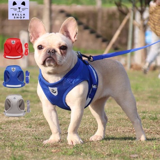 ภาพหน้าปกสินค้าBella 🔥พร้อมส่ง🔥 เสื้อรัดอกหมา สุนัข สายจูงแมว สายจูงสัตว์เลี้ยง  ผ้าระบายอากาศ (สายจูง เสื้อกั๊ก) ที่เกี่ยวข้อง