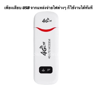 ภาพหน้าปกสินค้า🔥🔥(ส่งวันนี้ในไทย)Pocket Wifi Aircard Wifi Modem 4G LTE 150 Mbps USB 4gwifi #B ซึ่งคุณอาจชอบสินค้านี้