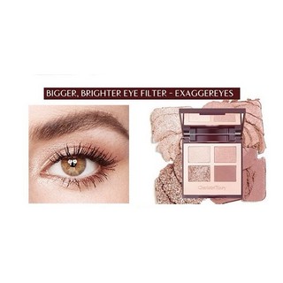 CT Charlotte Tilbury Eye Shadow Luxury Palette พาเลทอายแชโดว์ 4 สี Exaggereyes ชาร์ล็อตต์ทิลเบอรี่