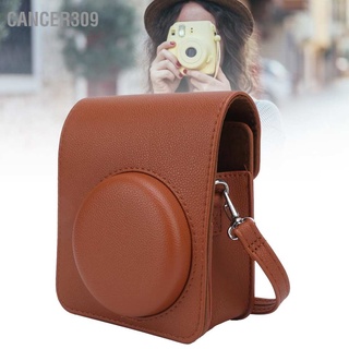 Cancer309เคสกระเป๋าใส่กล้อง หนัง Pu ขนาดเล็ก พร้อมสายคล้องไหล่ ปรับได้ สําหรับ Instax 40