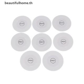 {beautifulhome} สติกเกอร์ไฟ Led 6 ดวง เรืองแสง สําหรับติดที่รองแก้วเครื่องดื่ม บาร์ KTV