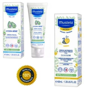 ภาพหน้าปกสินค้าMUSTELA COLD CREAM 40ml ครีมปกป้องผิวหน้า ผิวกาย ผิวแห้ง สำหรับทารก ที่เกี่ยวข้อง