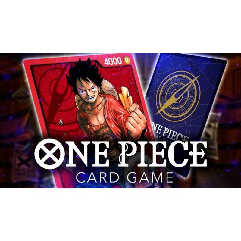 ใหม่-one-piece-card-game-ของแท้-จาก-bandai-แบบ-single-แยกใบ-สีแดง-เบอร์-1-30-มี-c-uc-และ-r-series-op-01-การ์ดวันพีช