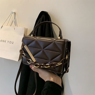 🔥Hot Sale/chain bag 2022 new high-end hand-held one-shoulder womens bag messenger all-match