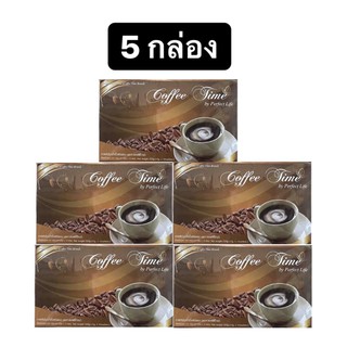 กาแฟคอฟฟี่ไทม์ (CoffeeTime) (1 Set 5 กล่อง)รับชำระปลายทาง