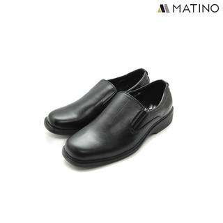 ภาพหน้าปกสินค้าMATINO SHOES รองเท้าหนังชาย รุ่น MNS/B 3024 - BLACK ซึ่งคุณอาจชอบราคาและรีวิวของสินค้านี้