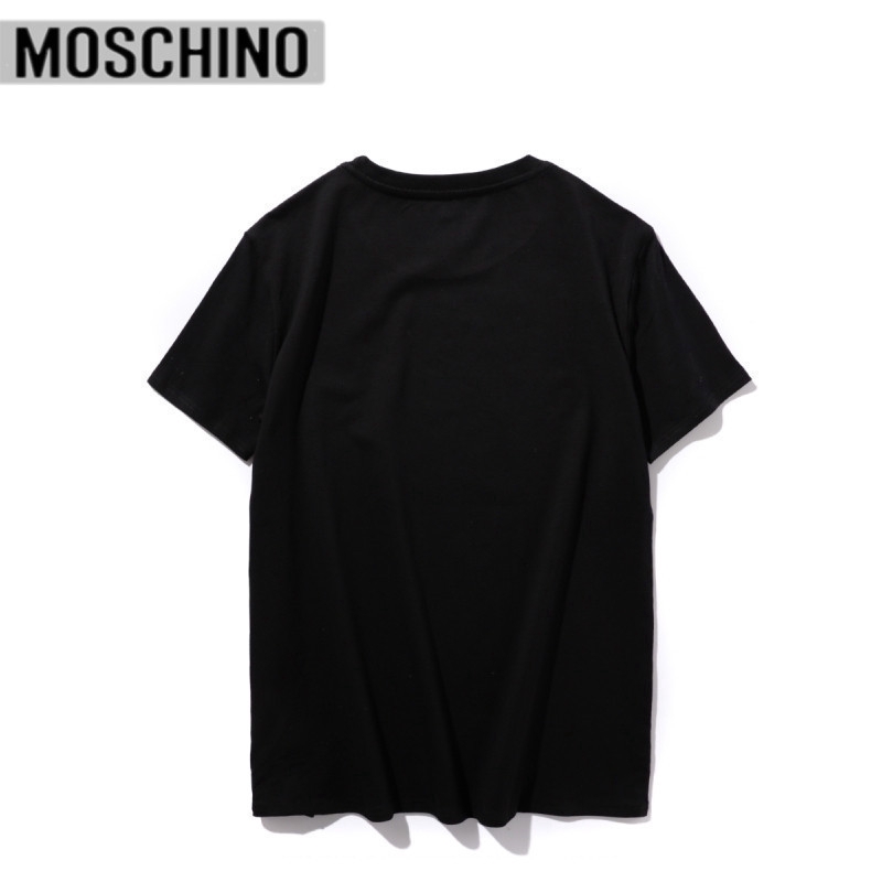 moschino-เสื้อยืดแฟชั่นสําหรับ-unisex-ผ้าฝ้ายแขนสั้นทรงหลวมขนาดพลัส-s-xxl