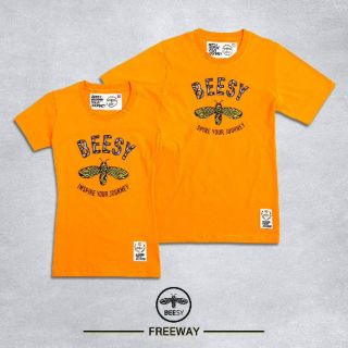 Beesy เสื้อยืด รุ่น Freeway สีเหลือง