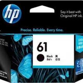 HP 61 BK For HP : Deskjet : 1000 / 1050 / 1510 / 1511 / 1514 / 2000 / 2050 / 2510 / 2511 / 2540 / 3000 / 3050