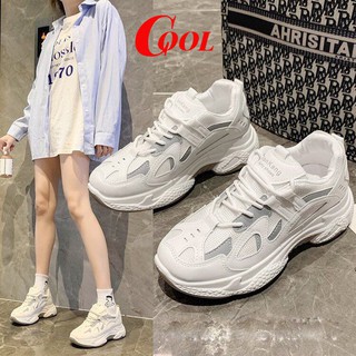 ภาพขนาดย่อของสินค้าCOOL SHOES (มาใหม่ AR-20)  รองเท้าผ้าใบผู้หญิง เสริมส้น 5 ซม.รองเท้าวิ่งกีฬาระบายอากาศได้ดีและทนต่อการสึกหรอ