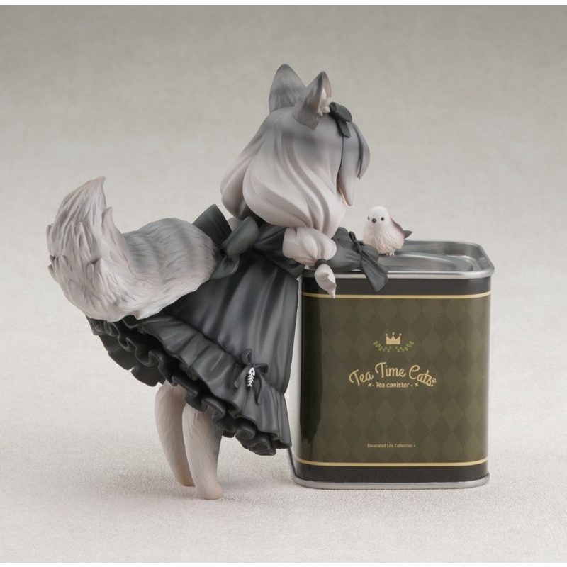 พร้อมส่ง-li-hua-figure-tea-time-cats-decorated-life-ribose