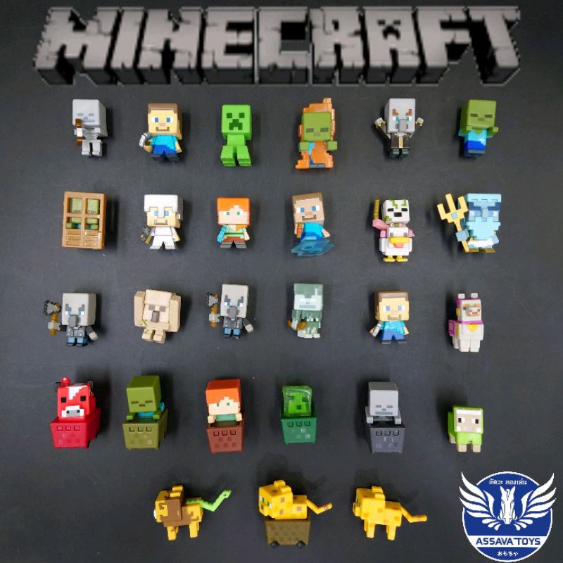 พร้อมส่ง โมเดล Minecraft อย่างดี 💥 ขนาด 3-6 Cm แบบเยอะ ราคาถูก หายาก ...
