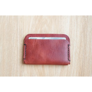 กระเป๋าหนังใส่บัตร และธนบัตร 3 ช่อง leather wallet card sleeves leather card holder