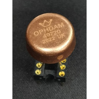 สินค้า Dual OP-AMP ออปแอมป์ Hdam49720 ตัวถังทองแดง ผลิตที่UK เสียงเทพระดับราชา ของแท้ พร้อมส่ง