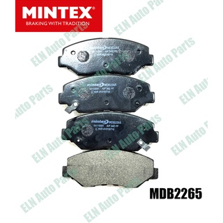 Mintex ผ้าเบรคหน้า (ของอังกฤษ) (brake pad) ฮอนด้า HONDA Civic FC 1.5 Turbo ปี 2017, CR-V II ปี 2003