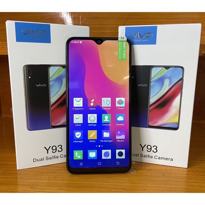 โทรศัพท์มือถือ-สมาร์ทโฟน-vivo-y93-หน้าจอใหญ่ขนาด-6-22นิ้ว-เครื่องแท้100-มีรับประกัน-ram4gb-rom128gb-ram4gb-rom-64gb