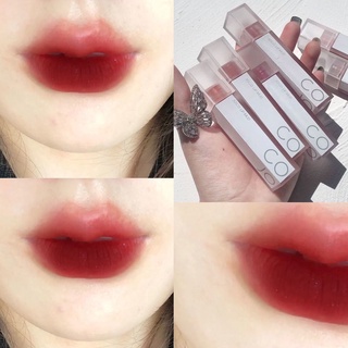 JOCO สตรอเบอรี่ครีม Matte Velvet Lip Mud Lip Glaze