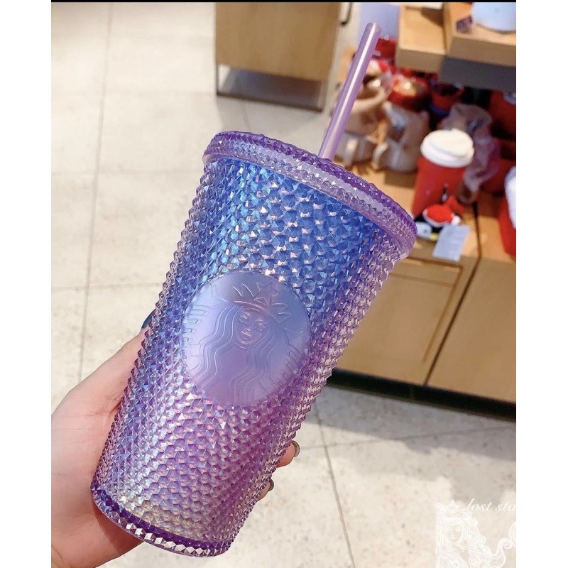 ส่งฟรี-starbucks-studded-aurora-แท้-official-shop-หนามออรอล่า-ยูนิคอร์น-china-จีน-พร้อมส่ง-ขนาด-16oz