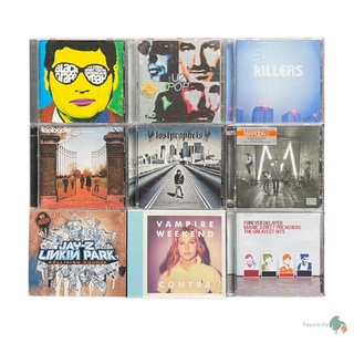 *สินค้าพร้อมส่ง* ซีดี ซีดีเพลง มือ 2 แผ่นอิมพอร์ต U2 The Killers Maroon 5 Manic Street Preachers Vampire Weekend