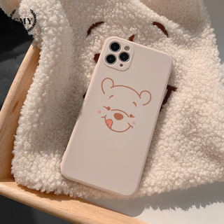 เคส iphone เคซิลิโคน iphone  เคส iphone 11 pro max เคส iphone xs max เคส iphone xr เคส iphone 12 mini เคส iphone 7 plus เคส iphone 12 pro max การ์ตูนหมีcase เคสโทรศัพท์ แบบซิลิโคน สําหรับ  iPhone 11 Pro Max X Xr Xs Max 7 8 Plus Se 2020 13 pro max 13 mini