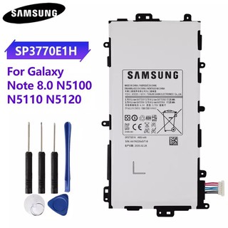 ภาพหน้าปกสินค้าแบตเตอรี่ N5100 N5120 SP3770E1H สำหรับ Samsung Galaxy หมายเหตุ 8.0 8 3G GT-N5100 GT-N5110 แท็บเล็ต TAB แบตเตอรี่ ซึ่งคุณอาจชอบสินค้านี้
