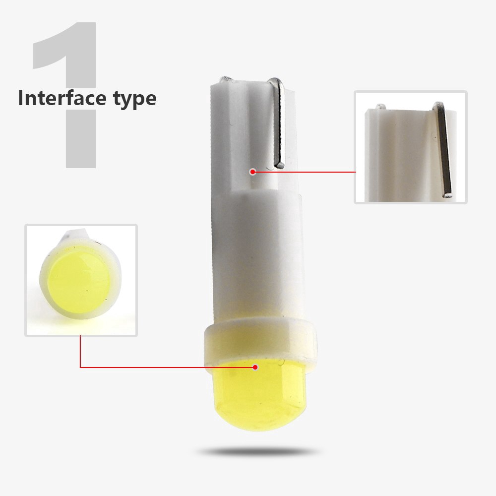 50pcs-t5-cob-1w-อัตโนมัติ-led-light-นำ-dashboard-ไฟ-auto-มาตรวัดไฟ-led-light-นำ-12v