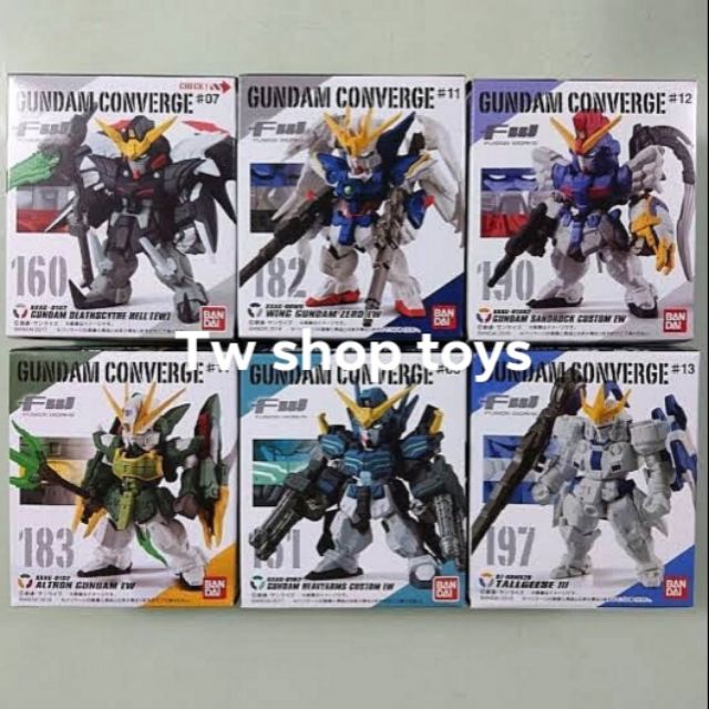ガンダムコンバージ ウイングガンダム まとめ シリーズ 197 182 183 