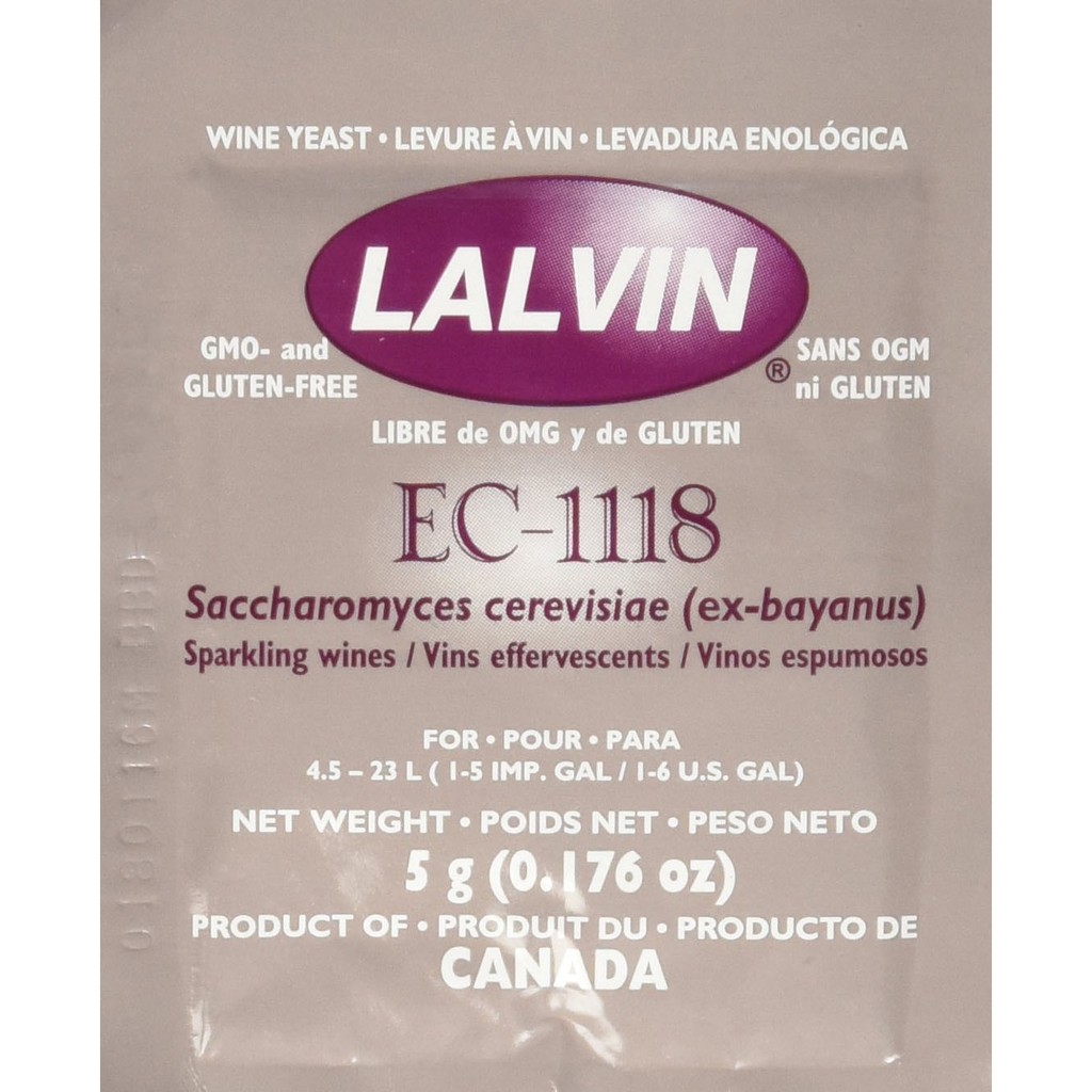 ภาพสินค้ายีสต์หมักไวน์ ทำไวน์ LALVIN 71B/ 71B-1122 EC-1118 K1V-1116 จากร้าน lastonez บน Shopee ภาพที่ 2